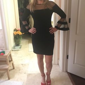 BETSY & ADAM black formal dress